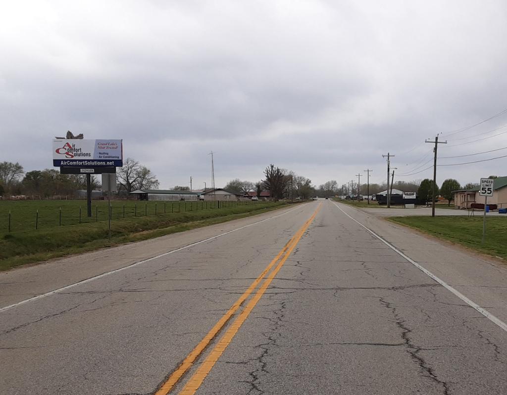 Photo of a billboard in Afton