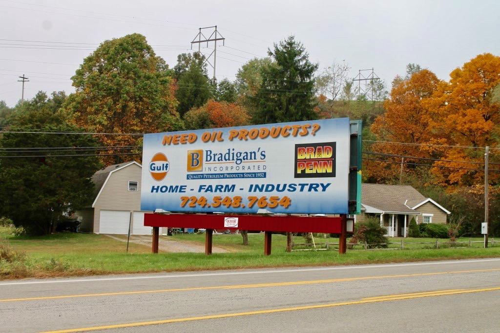 Photo of a billboard in Distant