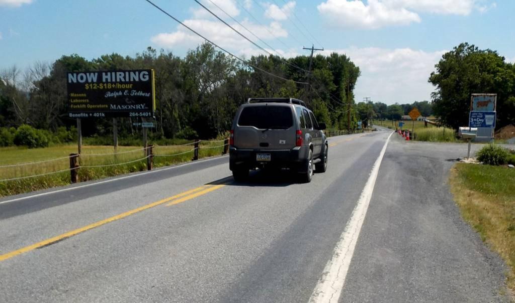 Photo of a billboard in Mercersburg