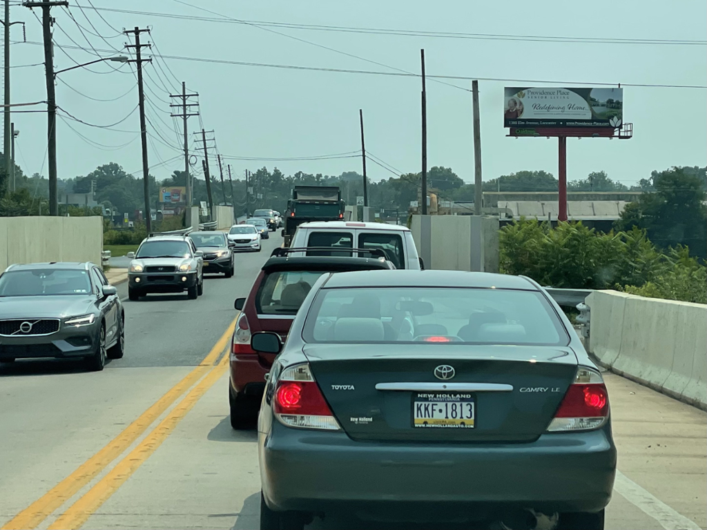 Photo of a billboard in Pleasant Hill