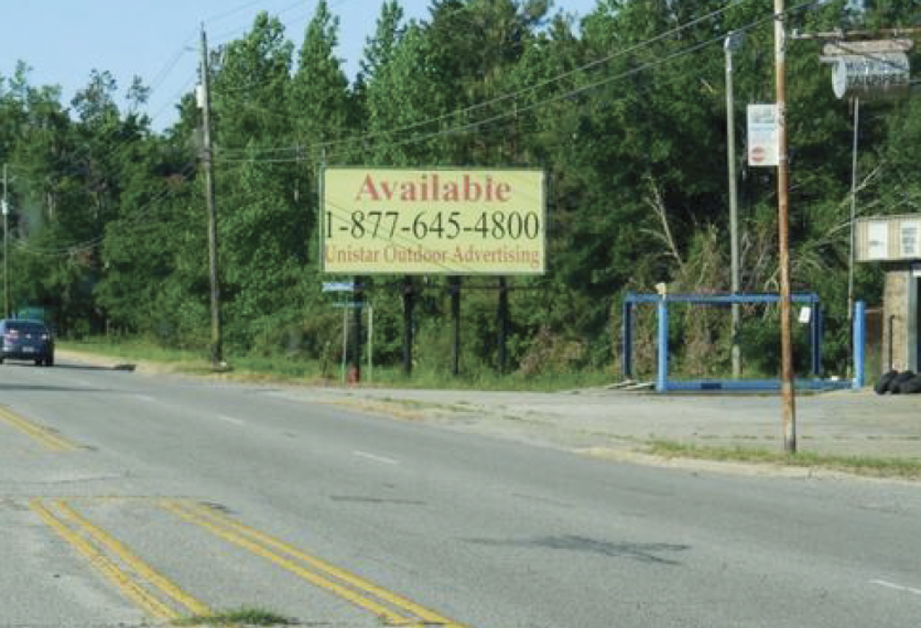 Photo of a billboard in Cades