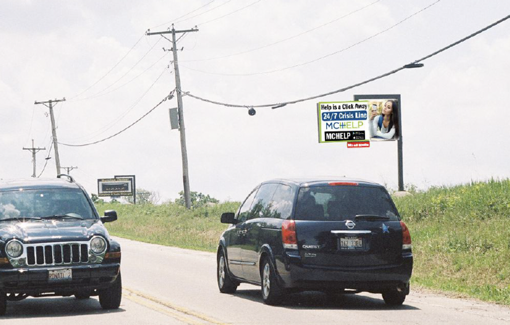 Photo of a billboard in Trout Valley
