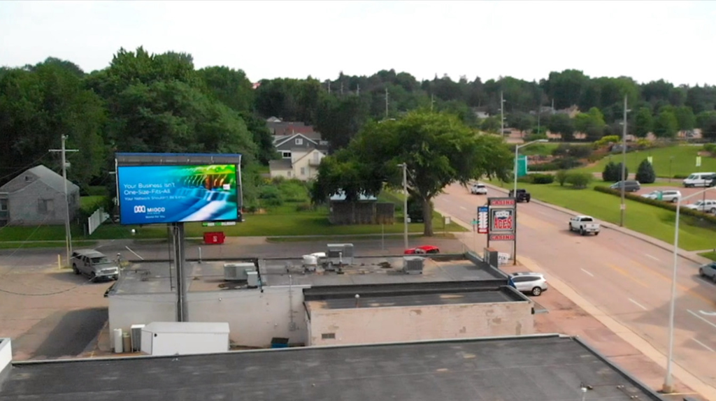 Photo of a billboard in Bonnieville