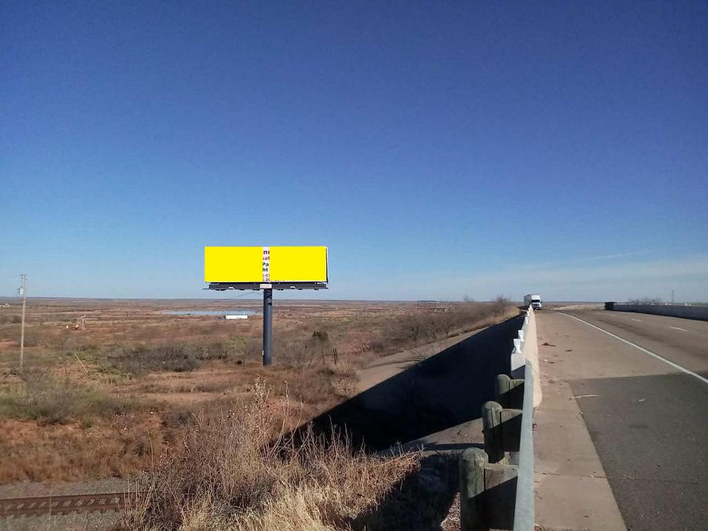 Photo of a billboard in Justiceburg