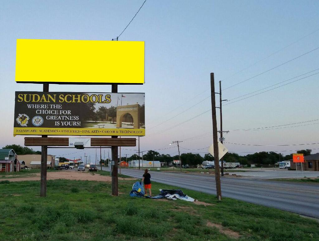 Photo of a billboard in Maple