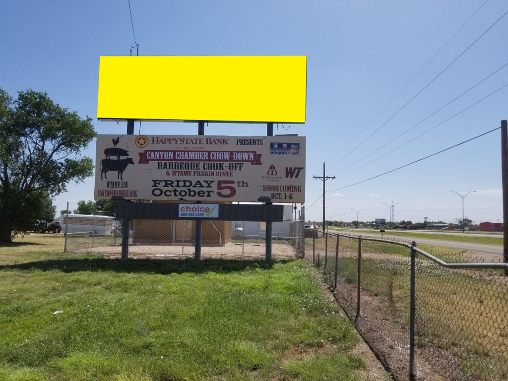 Photo of a billboard in Umbarger