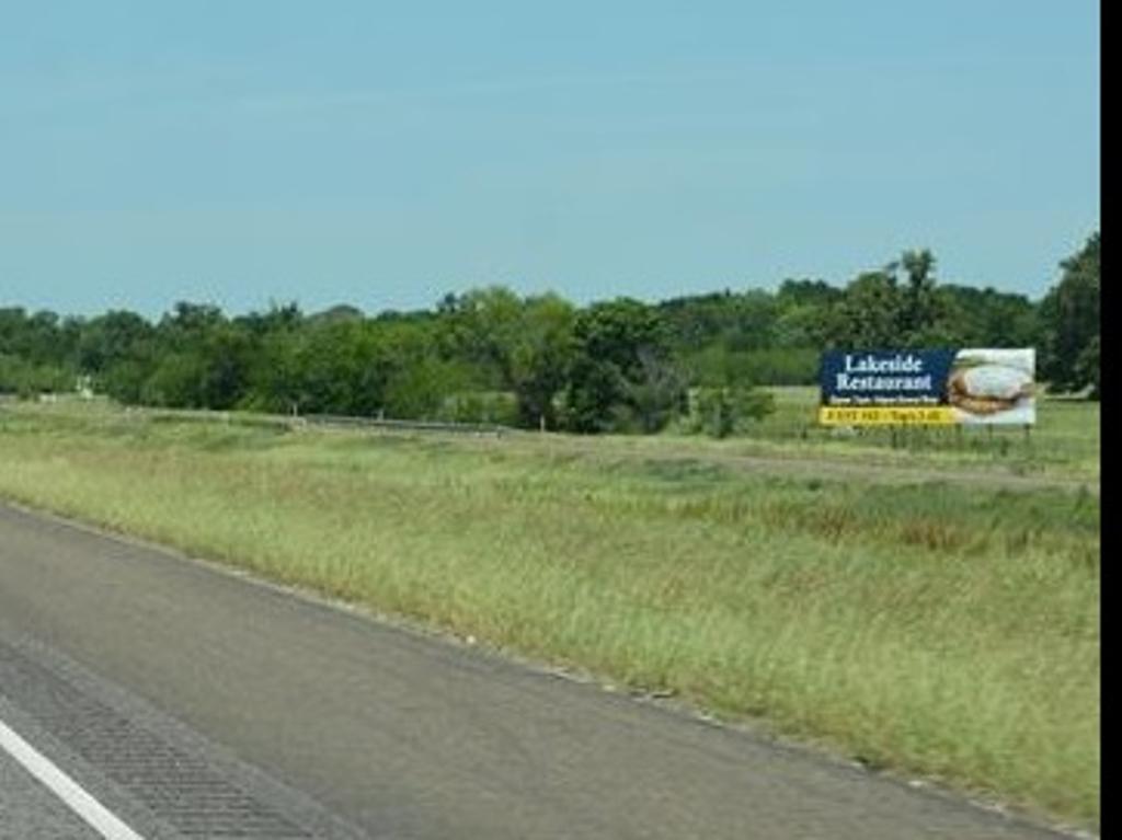 Photo of a billboard in Lovelady