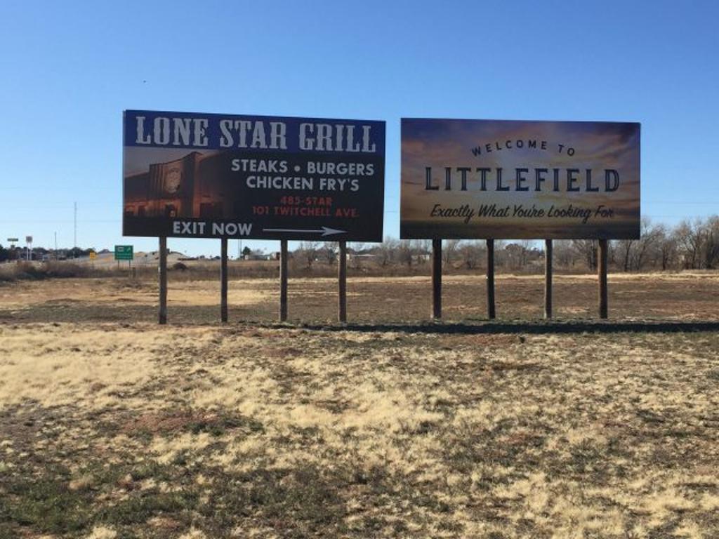 Photo of a billboard in Spade