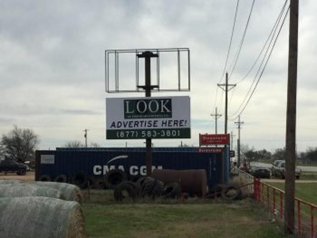 Photo of a billboard in Archer City