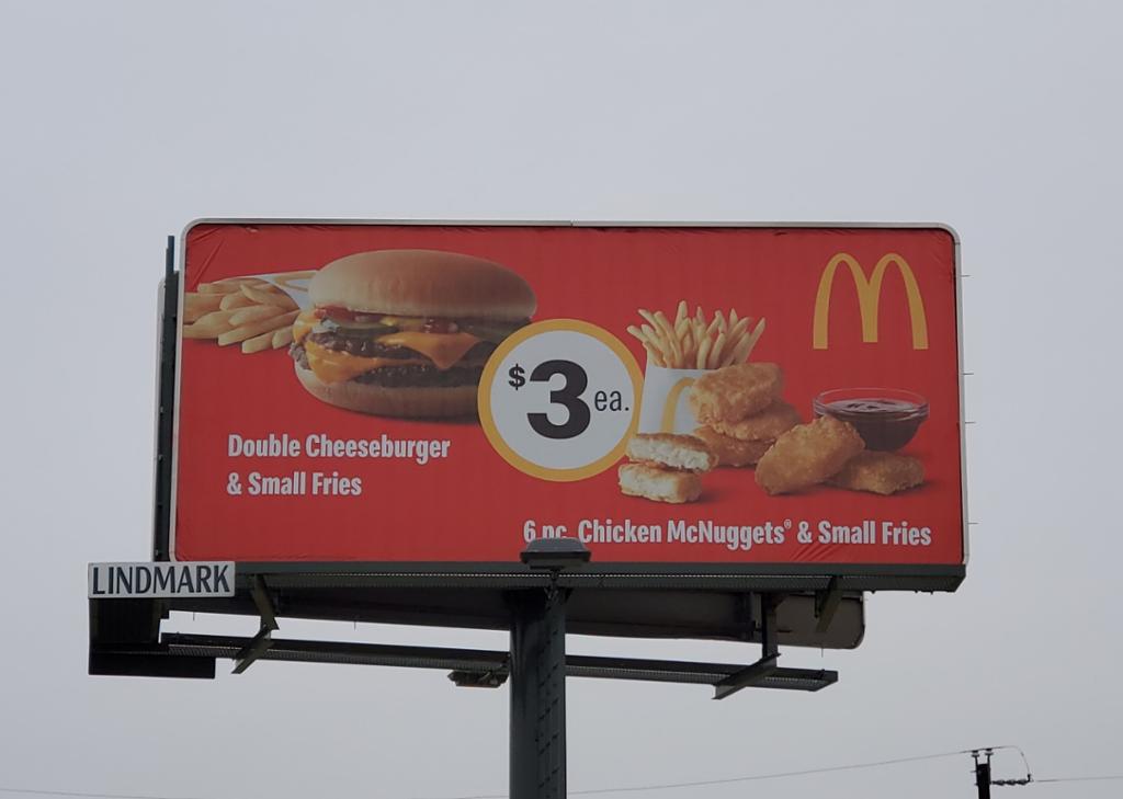 Photo of a billboard in Whitesboro