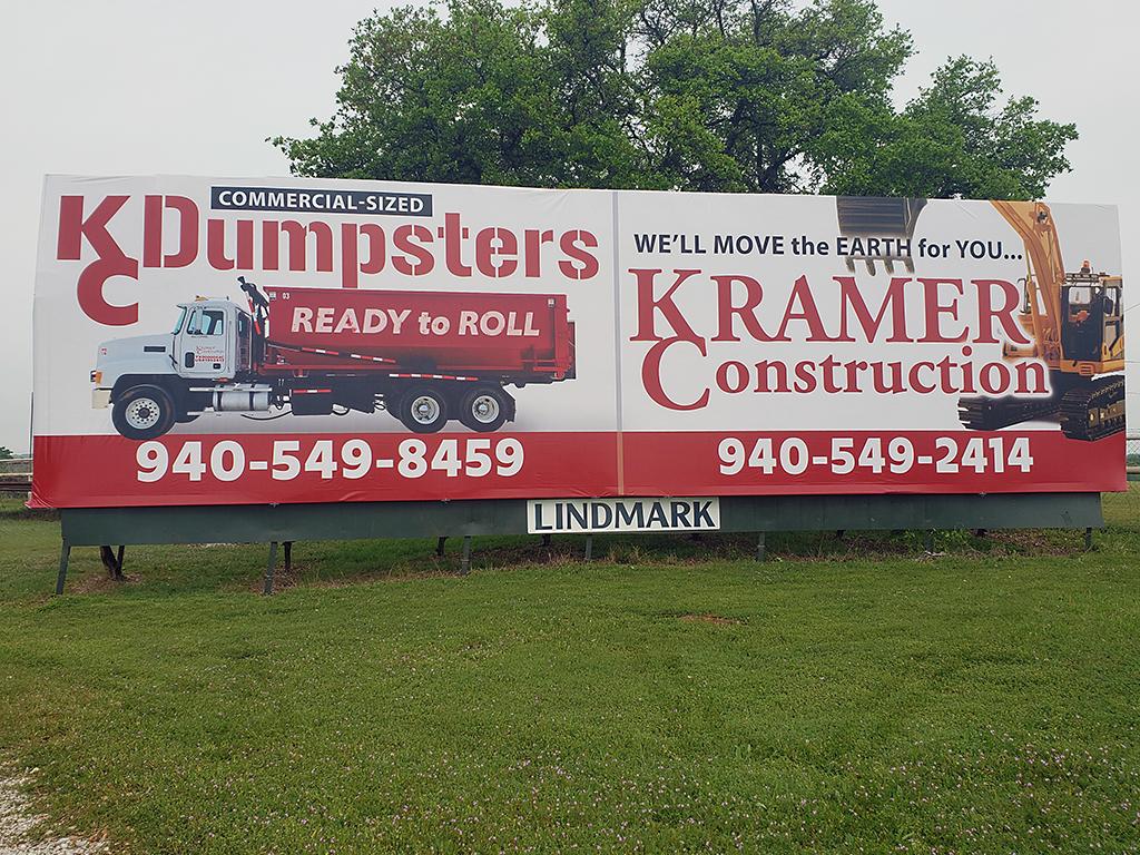 Photo of a billboard in Loving