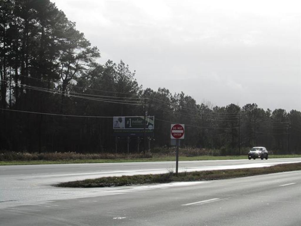 Photo of an outdoor ad in New Bern