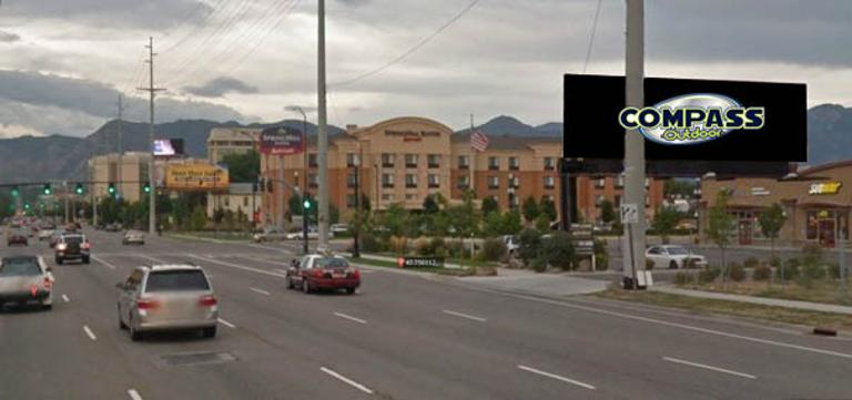 Photo of a billboard in Salt Lake City