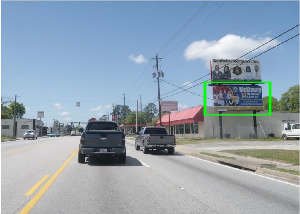 Photo of a billboard in Waycross