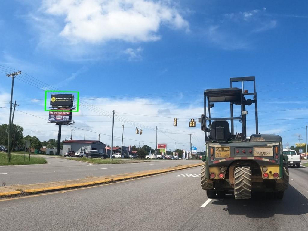 Photo of a billboard in Clearwater