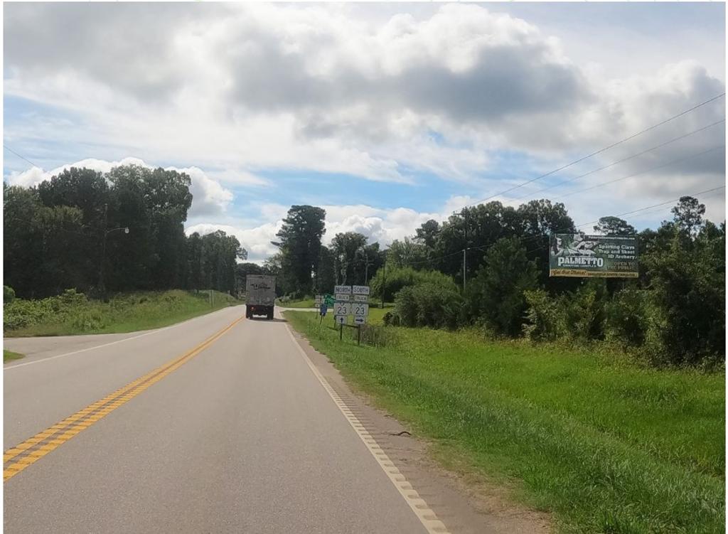 Photo of a billboard in Parksville