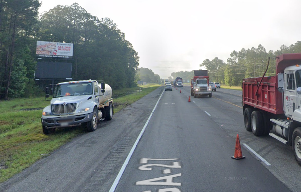 Photo of a billboard in Odum