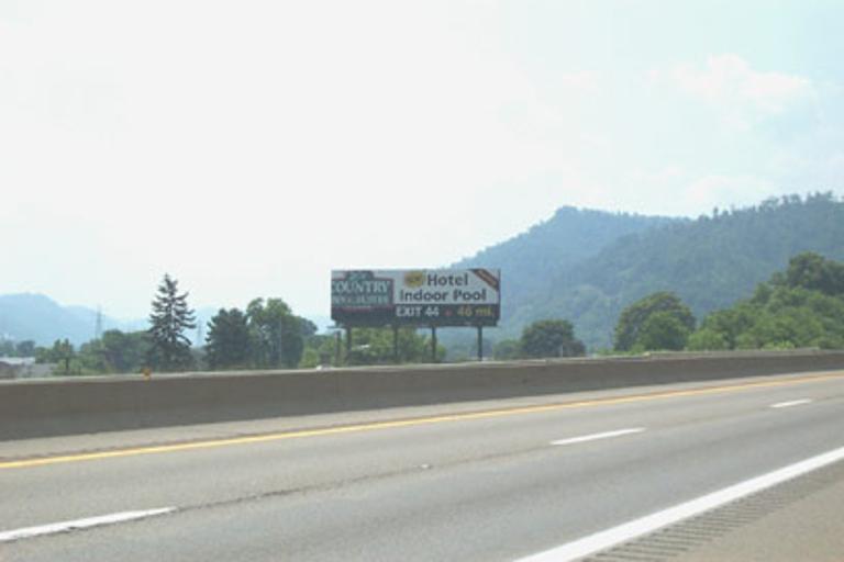 Photo of a billboard in Hernshaw