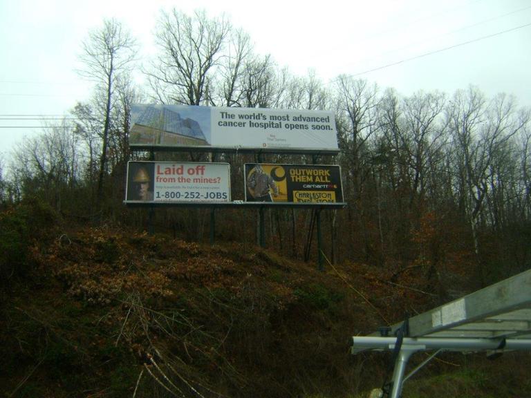 Photo of a billboard in Julian
