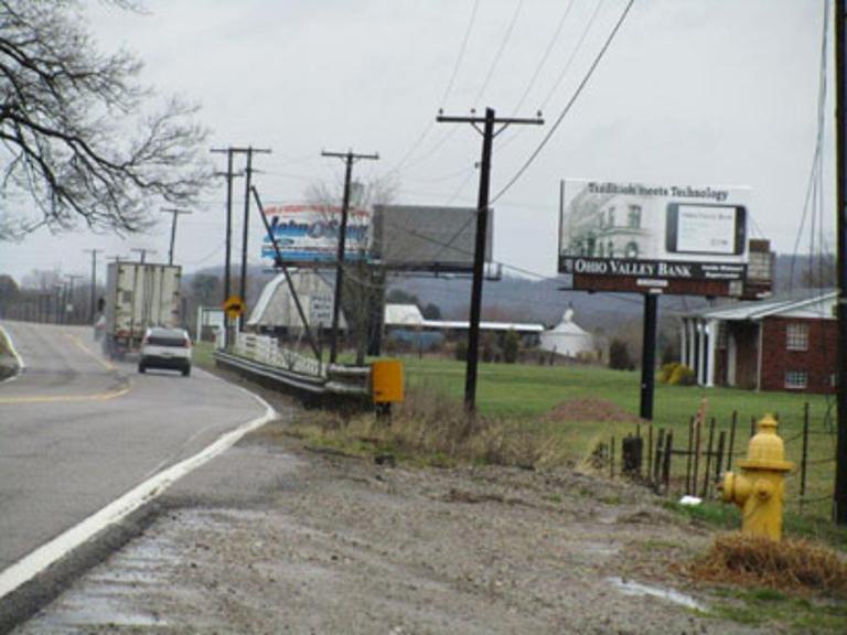 Photo of a billboard in Apple Grove