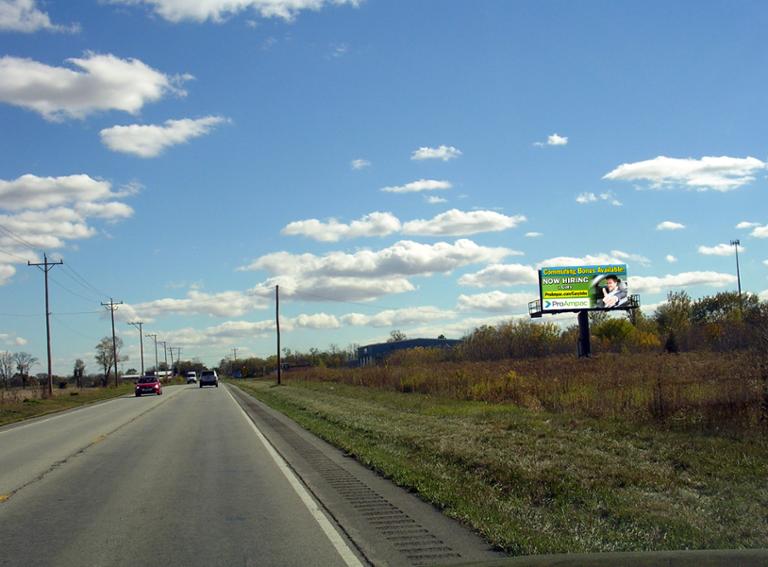 Photo of a billboard in Kingston
