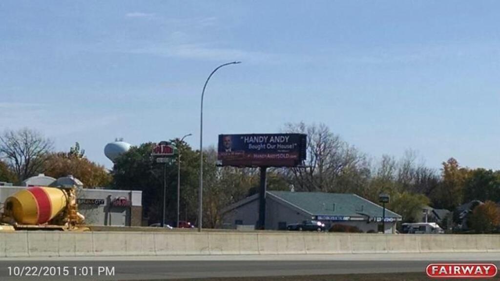 Photo of a billboard in Elgin