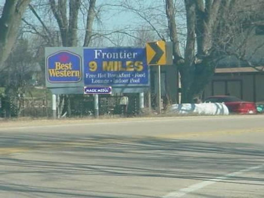 Photo of a billboard in DeWitt